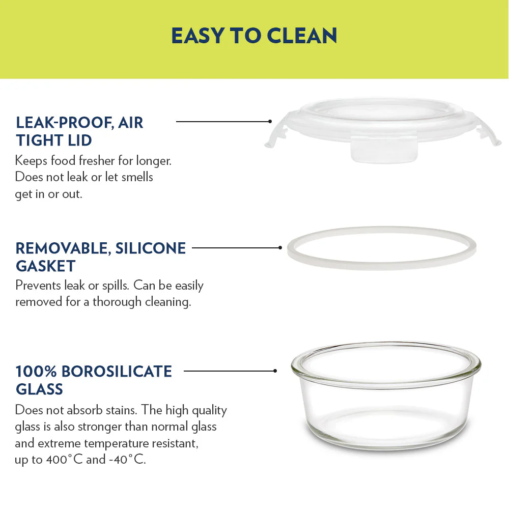 Ace Daisy Universal Glass Lunch Box - Image 8