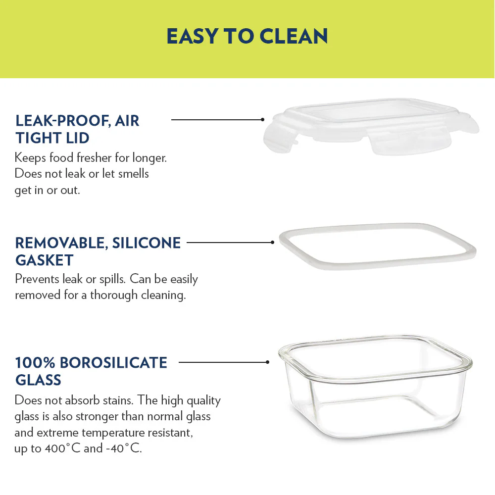 Ace Daisy Universal Glass Lunch Box - Image 9