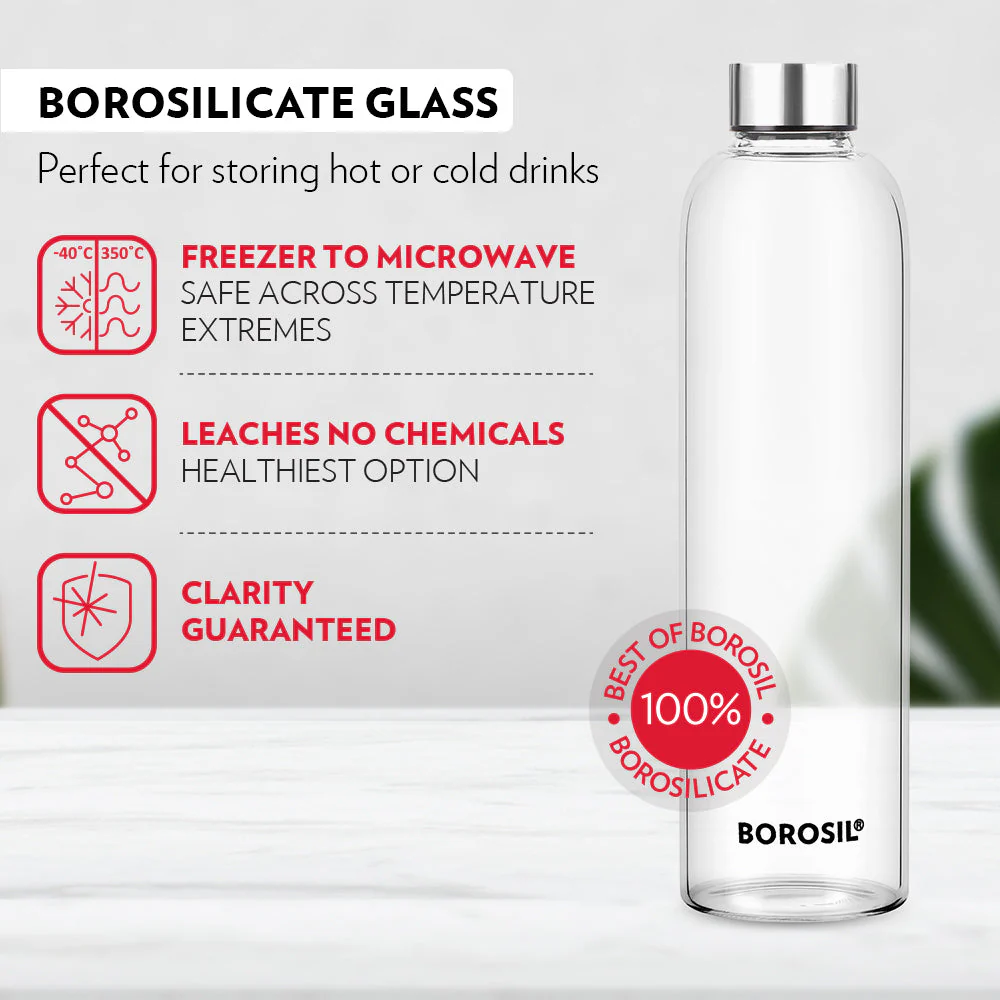 Personalised Crysto Clear Glass Bottle - Image 8