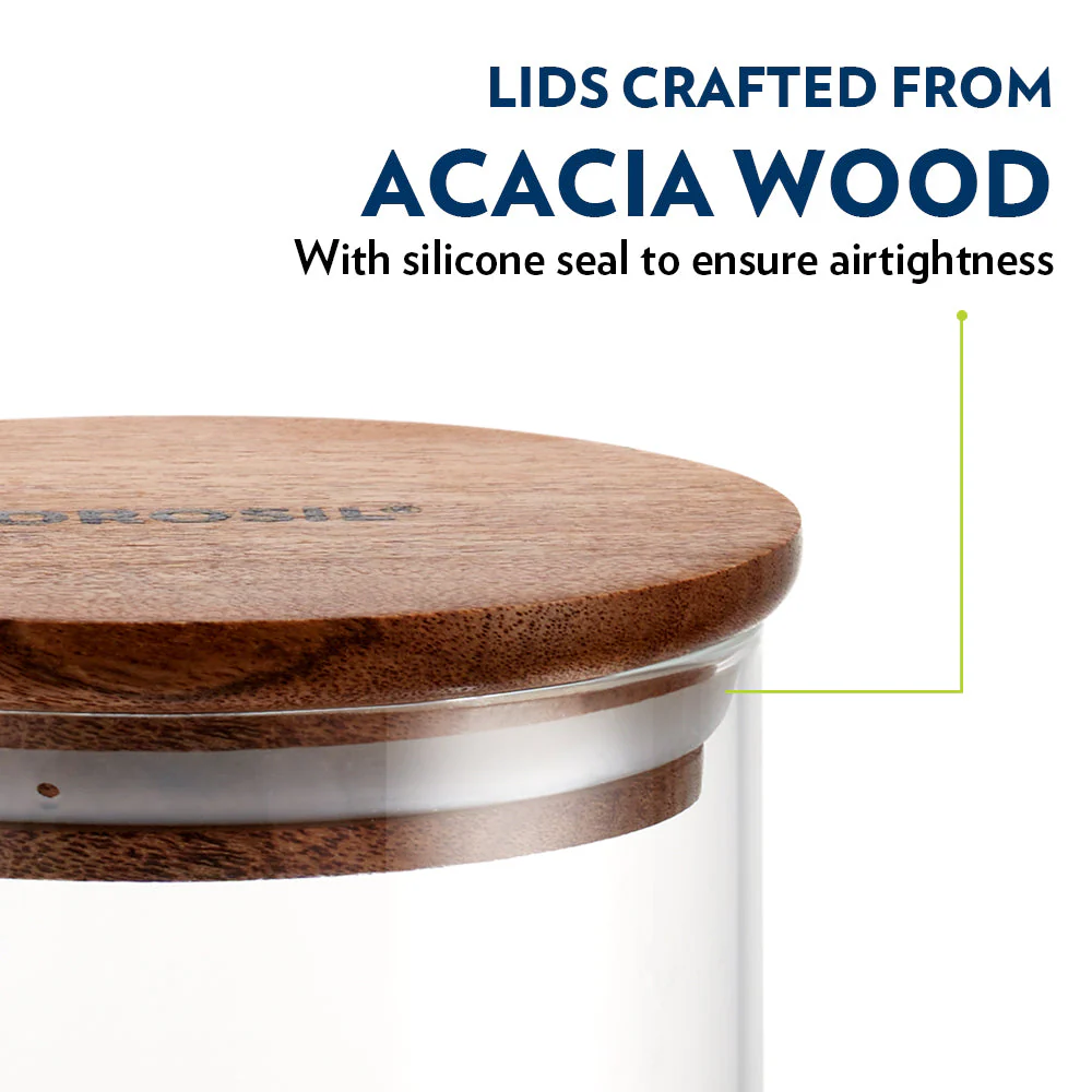 Classic Glass Jar with Wooden Lid - Image 7