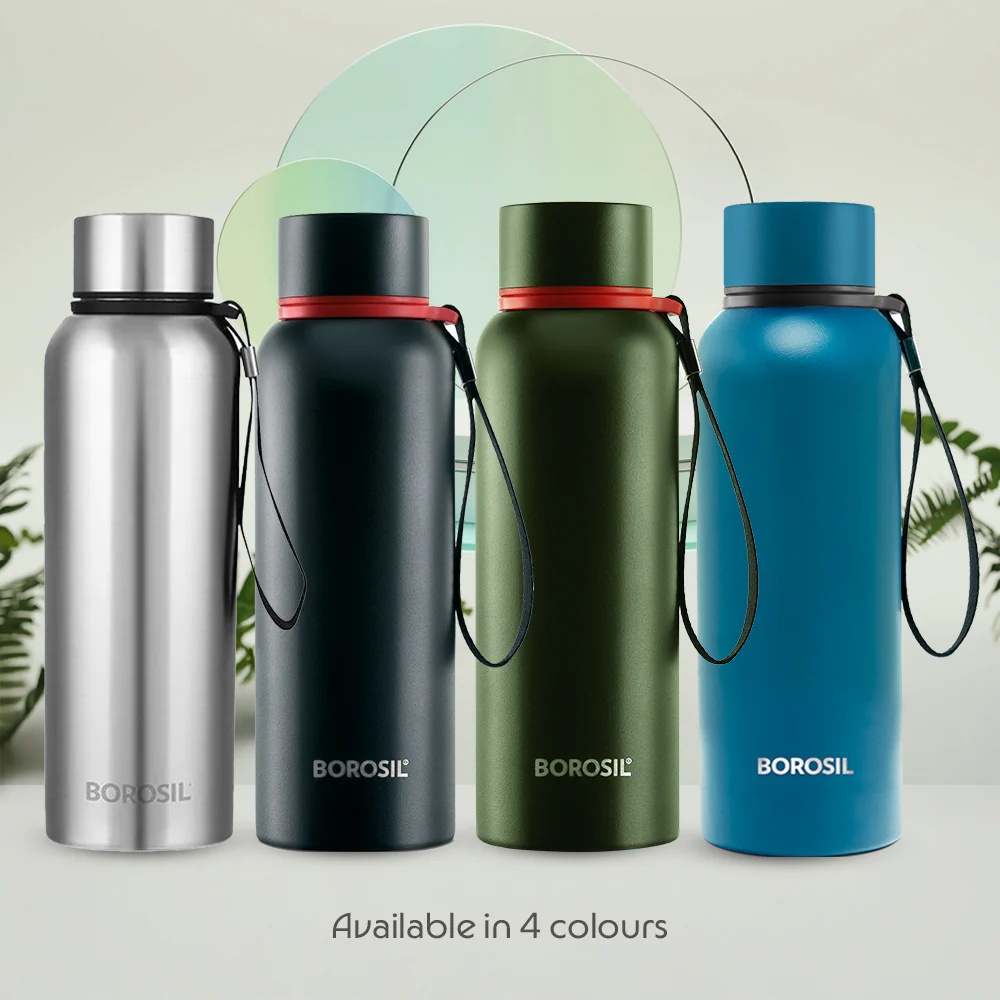 Personalised Trek Double Wall Bottle, Green - Image 10