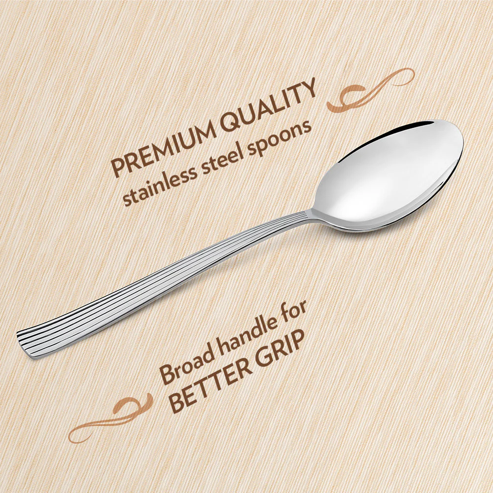 Vintage Dinner Spoon Set - Image 6